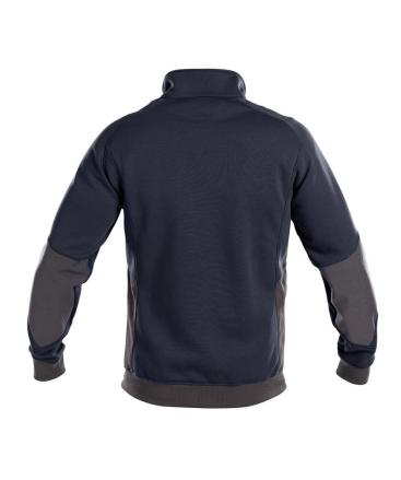 Velox sweater nachtblauw/antracietgrijs